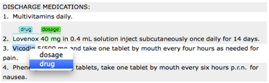 Named entity annotation