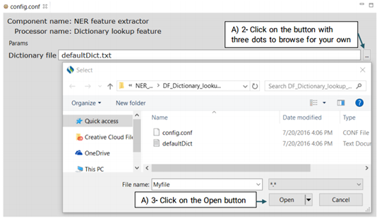 How to replace the default file