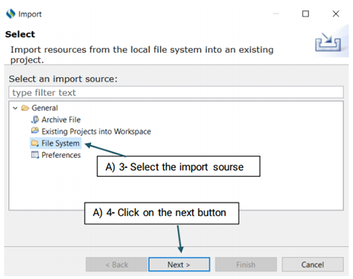 Click on the Next button 