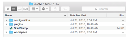 Clamp Package Description