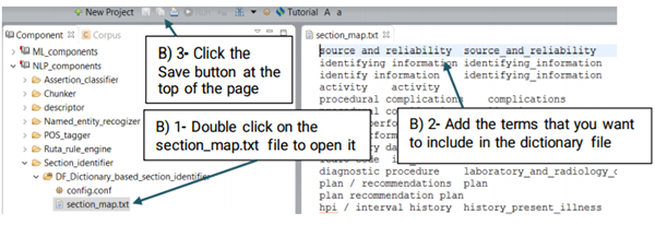  add additional section headers to the current file