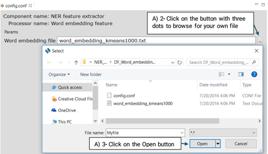 How to replace the default file