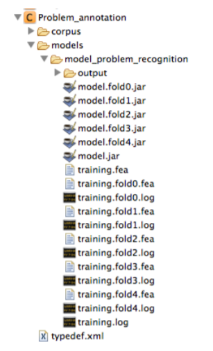 Annotations on the training file will be paused during the model building process